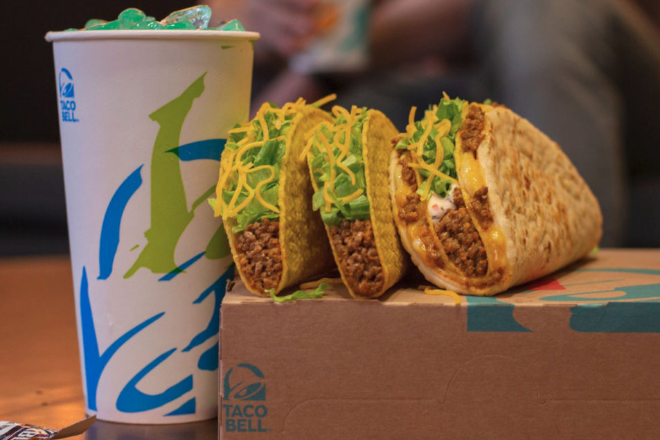 Brands celebrates 'tremendous success' at Taco Bell.