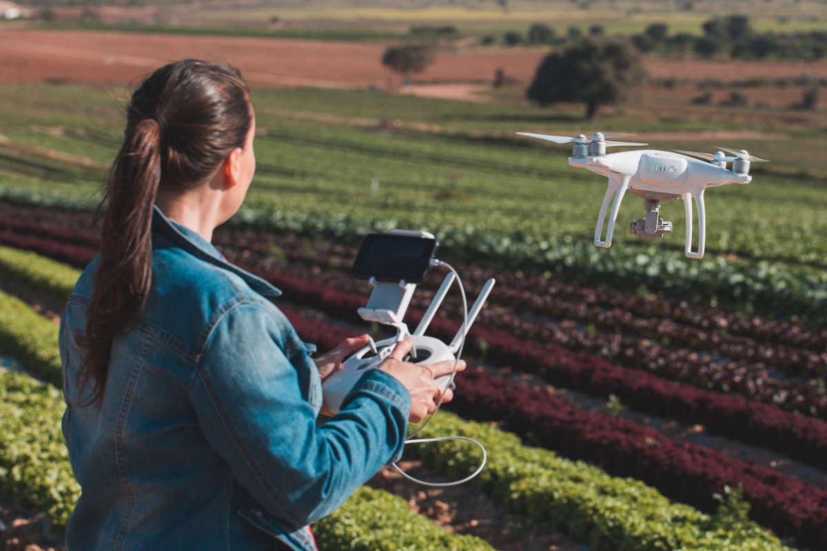 drone use in agriculture