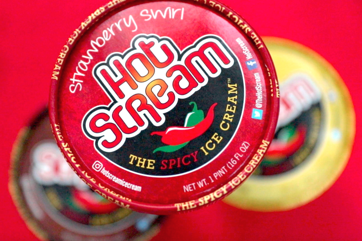 Hot Scream spicy ice cream