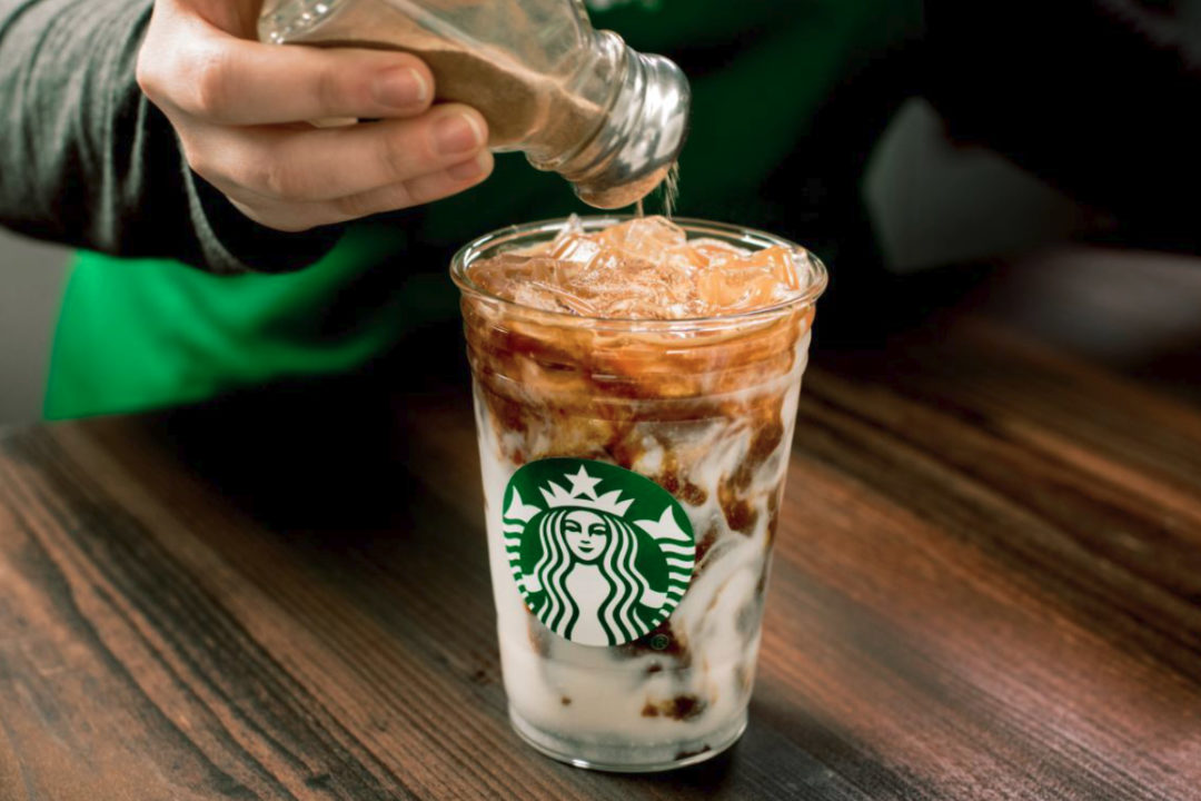 Starbucks iced macchiato
