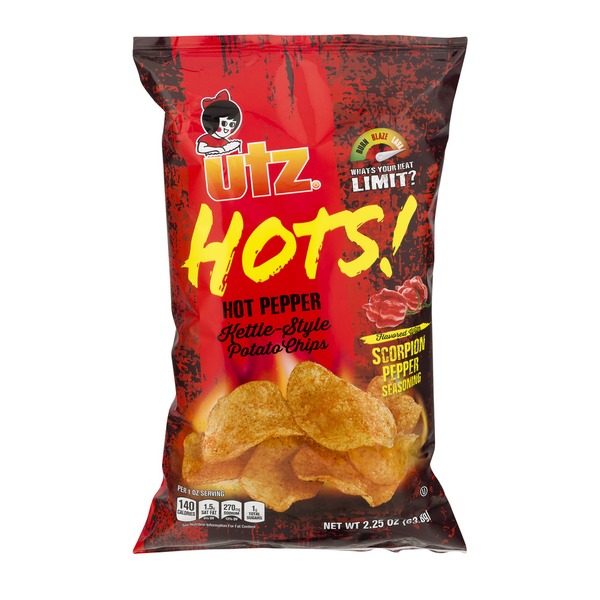 Utz Hots! scorpion pepper chips
