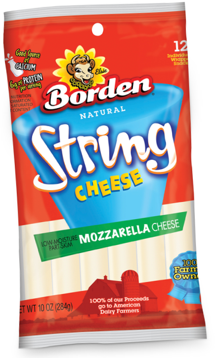 Borden Dairy string cheese
