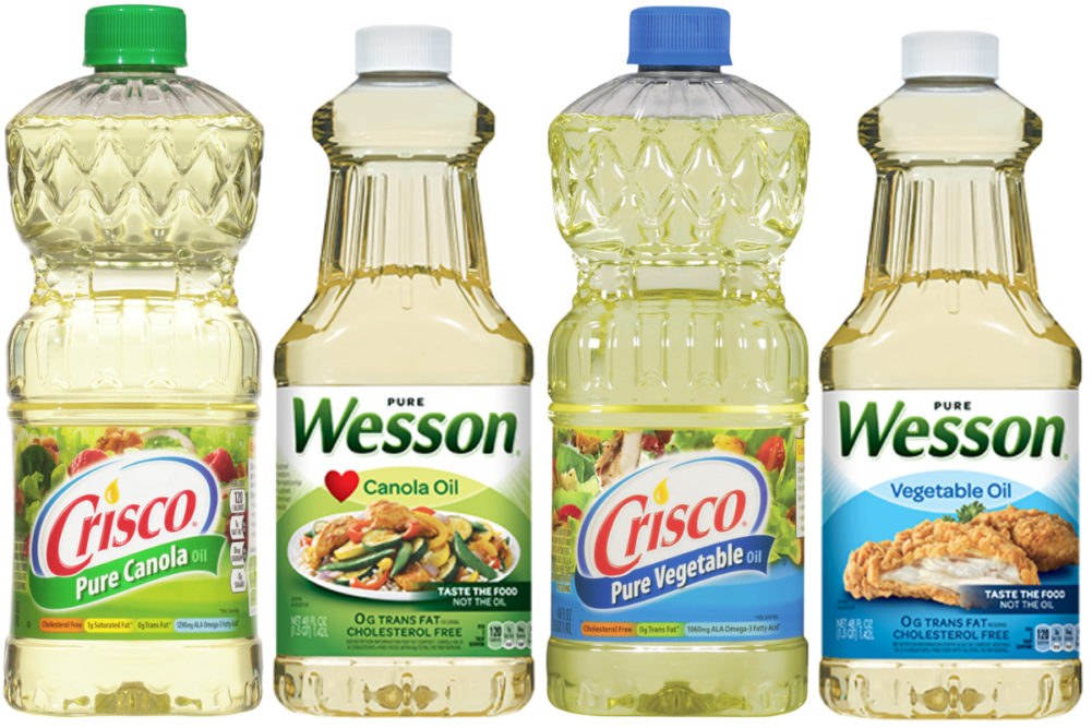 Crisco and Wesson oils