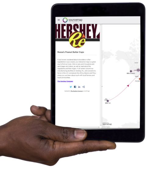 Hershey Sourcemap