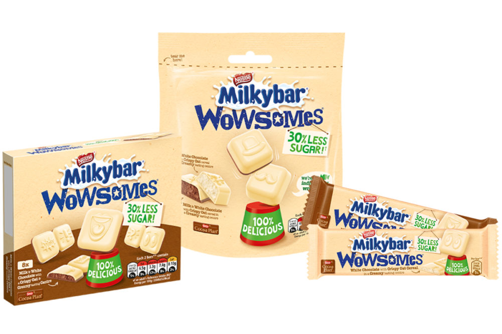 Milkybar Wowsomes, Nestle