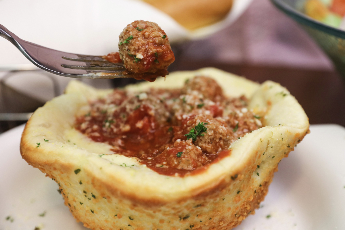 Olive Garden meatball bowl