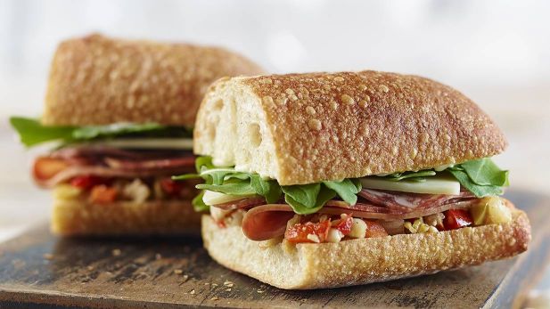 Panera Italian sandwich