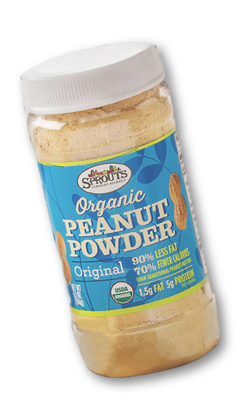 Sprouts brand private label peanut powder