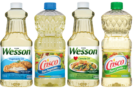 Wesson Oils and Crisco oils