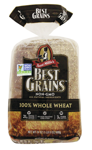 Aunt Millie's Best Grains bread