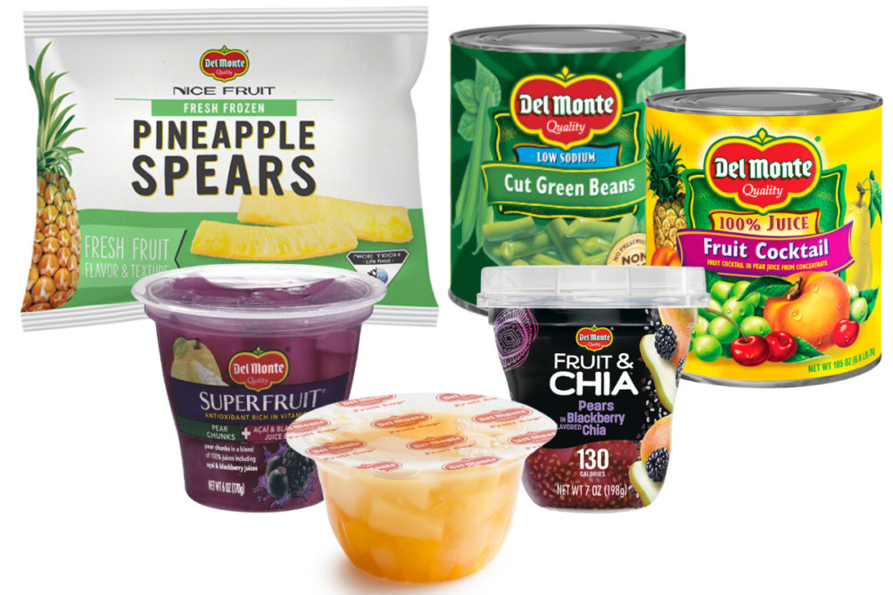 Del Monte food service products