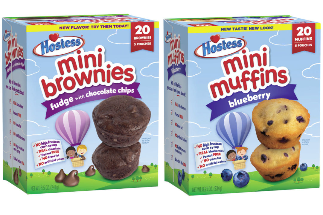 Hostess Mini Muffins and Mini Brownies