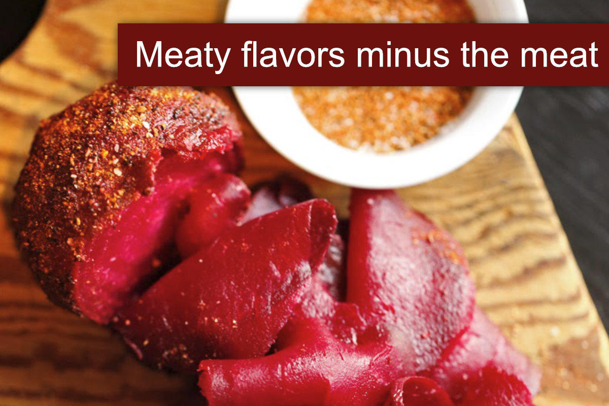 Meaty flavors minus the meat