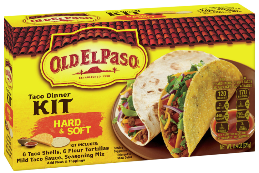 Old El Paso taco kit