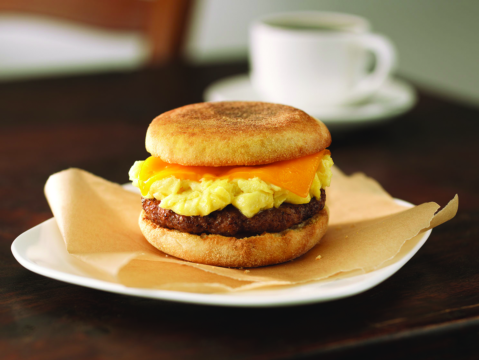 Pioneer brand breakfast sandwich, C.H. Guenther & Son