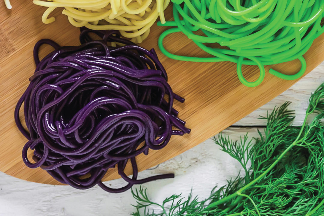 Purple pasta