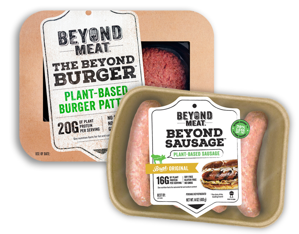 Beyond Meat Beyond Burger and Beyond Sausage