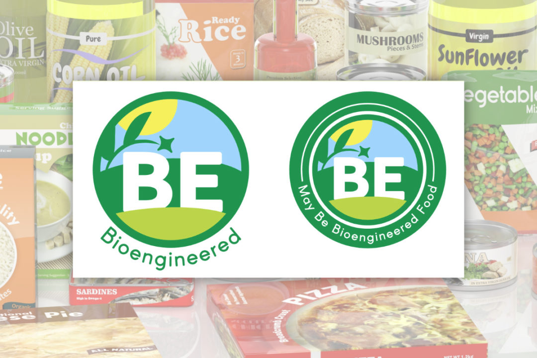 Bioengineered food labels
