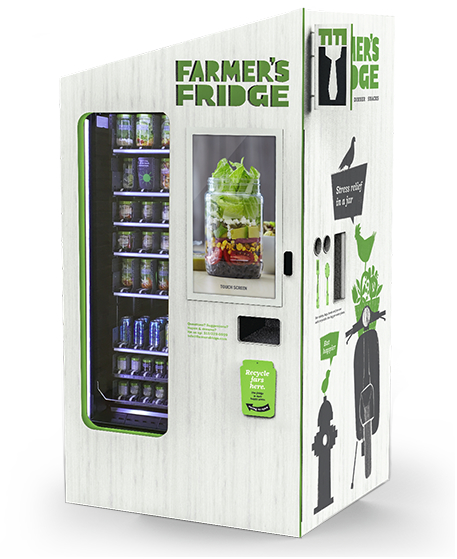 Farmer's Fridge vending machine