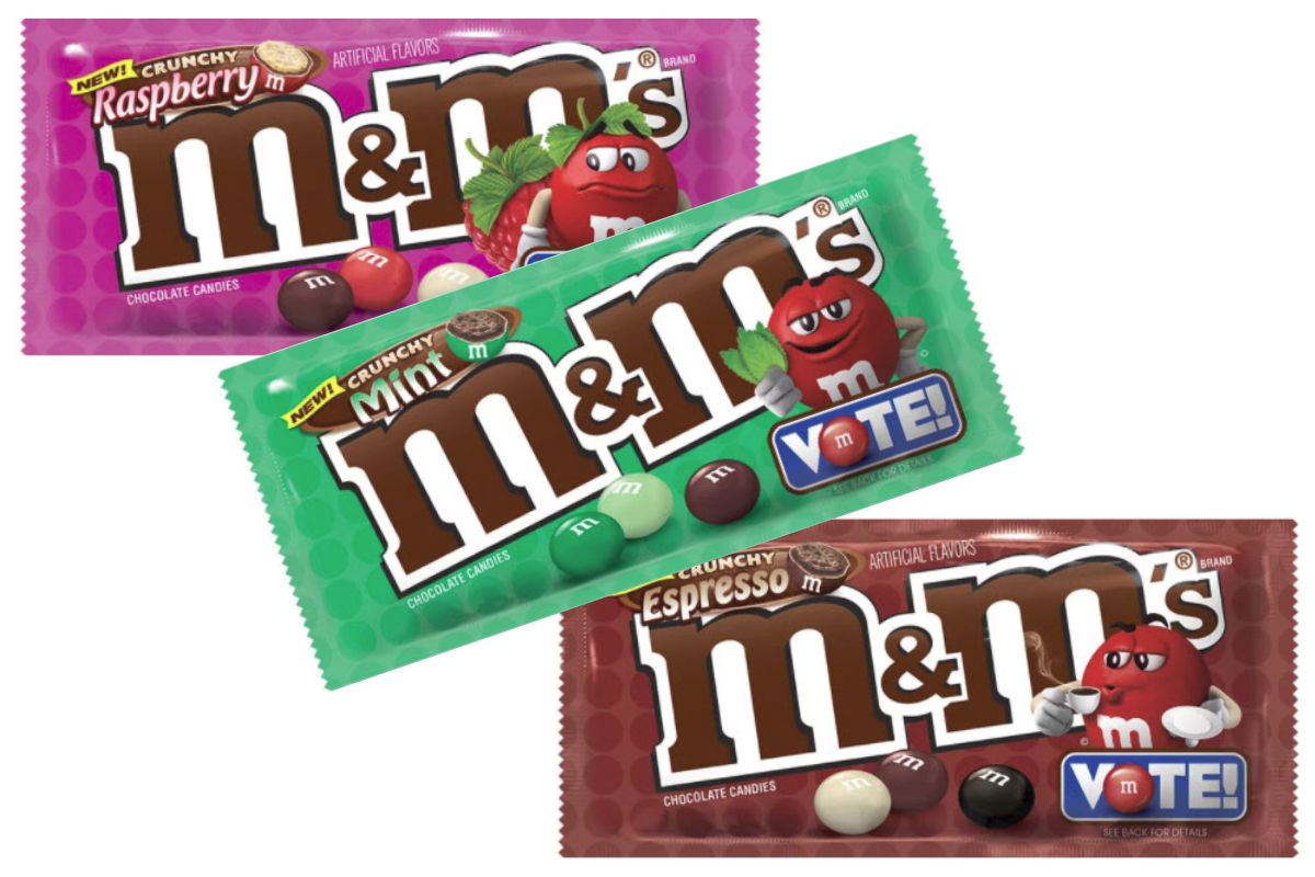Mars M&Ms Flavor Vote