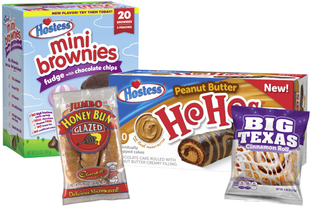 Hostess and Cloverhill Bakery products