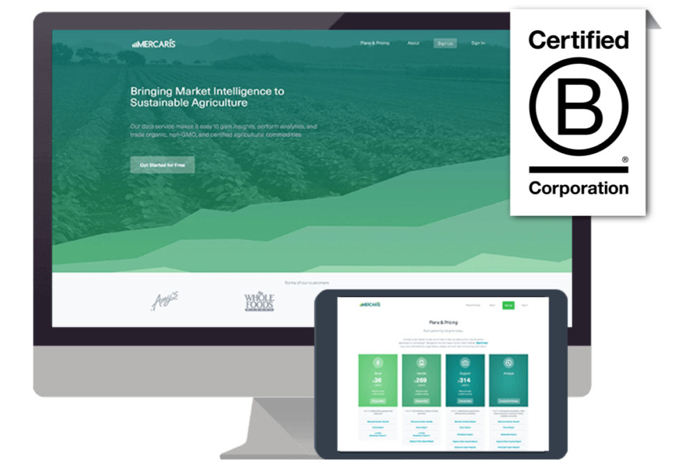 Mercaris Certified B Corp