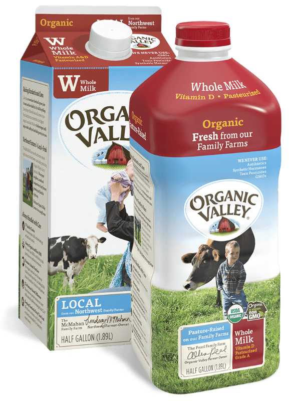 Organic Valley whole milk