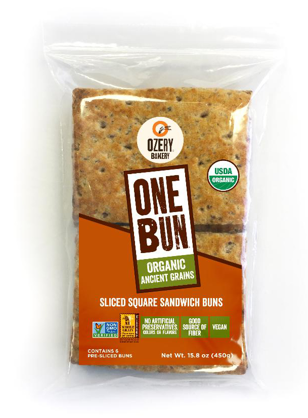 Ozery Bakery One Bun square sandwich buns