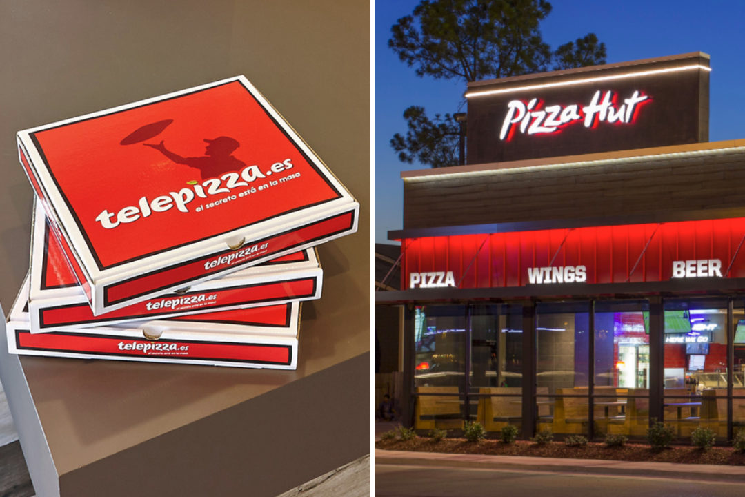 Telepizza and Pizza Hut
