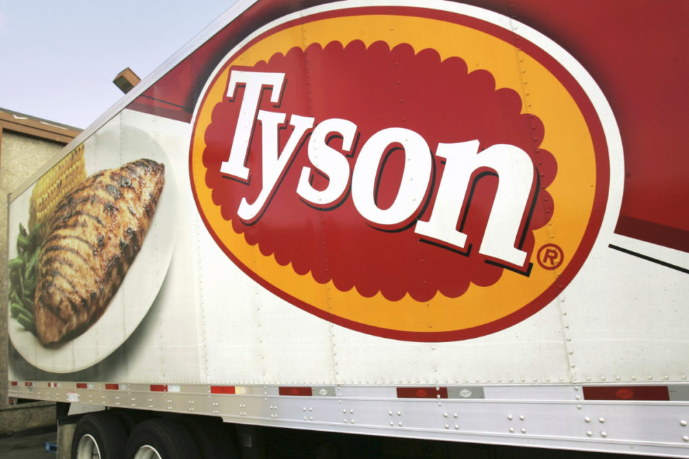 Tyson Foods truck