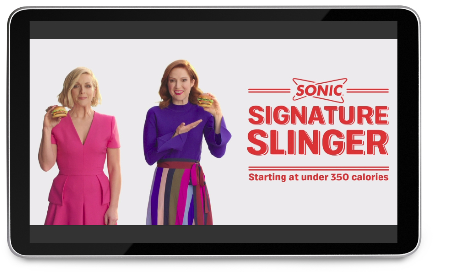 Sonic Signature Slingers commercial