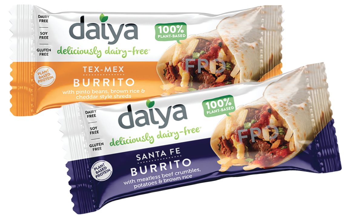 Daiya breakfast burritos