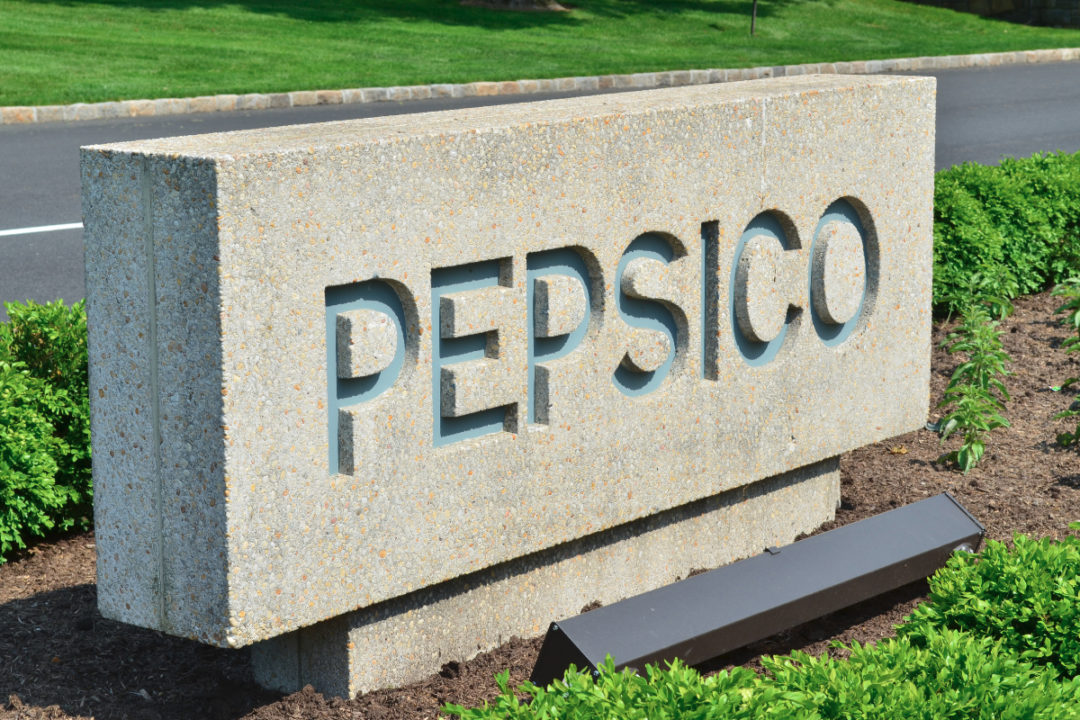 PepsiCo headquarters sign