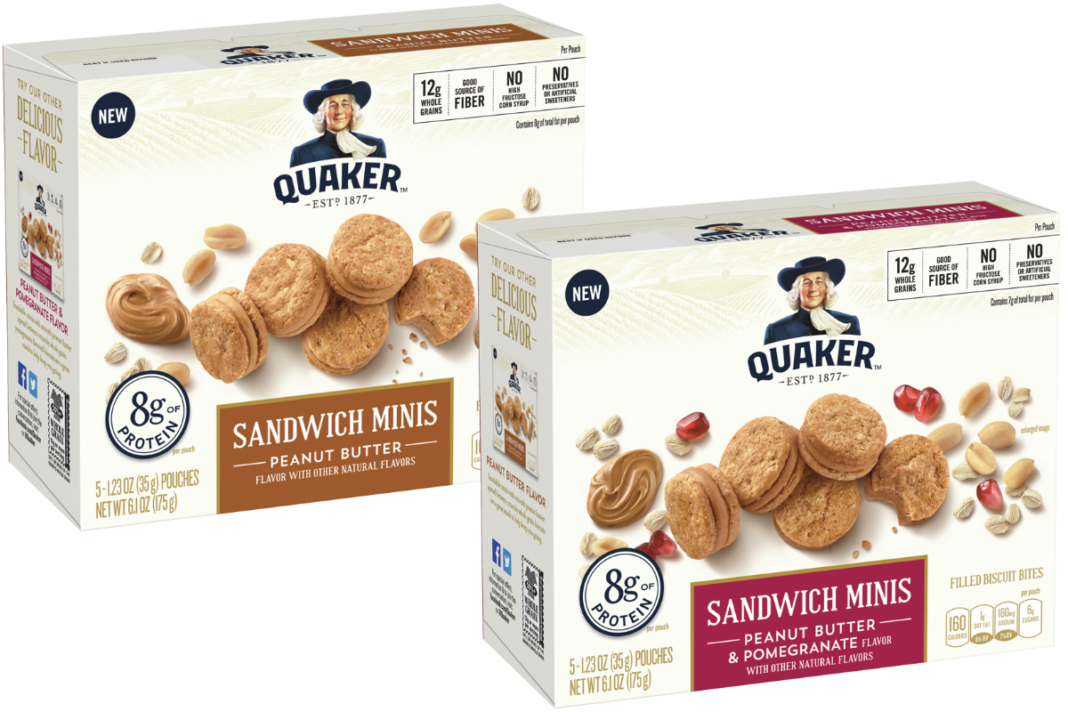 Quaker Sandwich Minis, PepsiCo