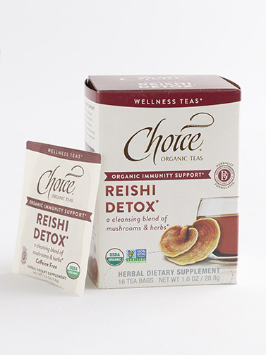 Choice Organic Reishi Detox tea