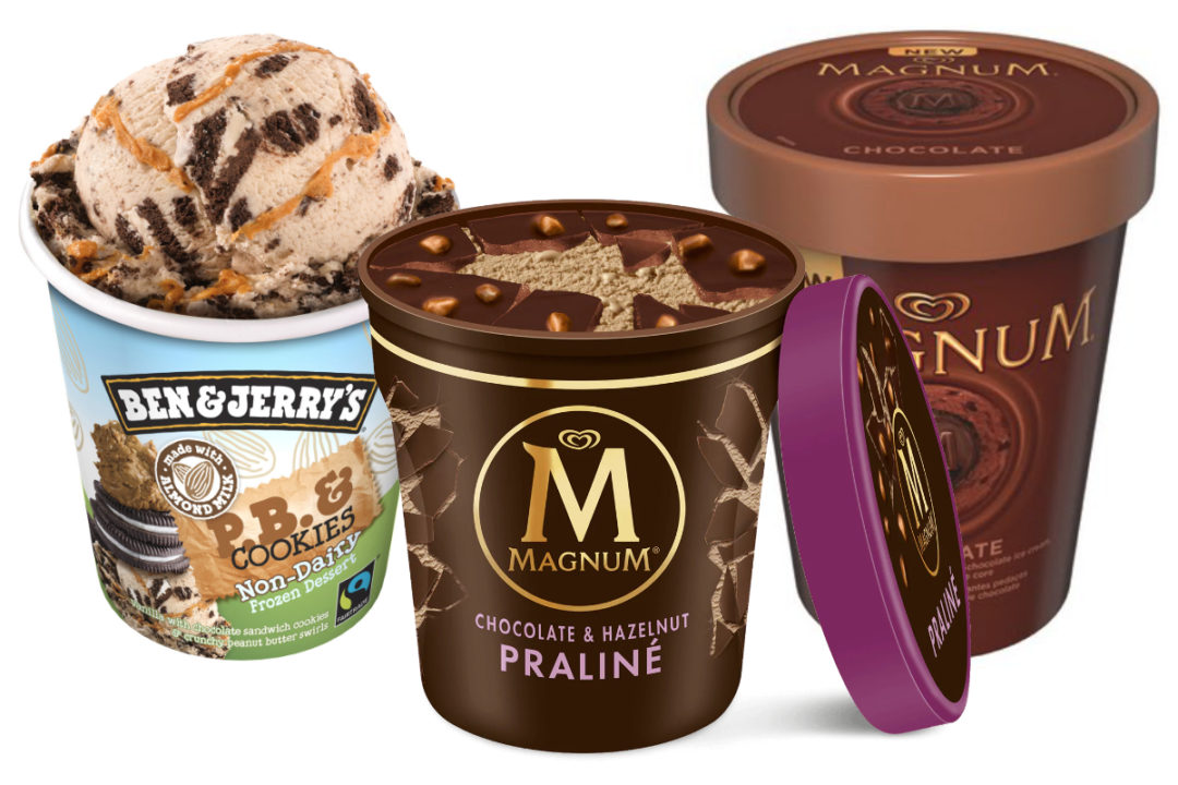 Unilever premium ice cream - Magnum and Ben & Jerry's