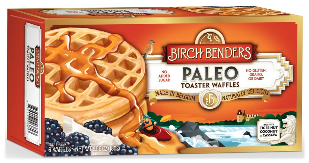 Birch Benders paleo frozen toaster waffles