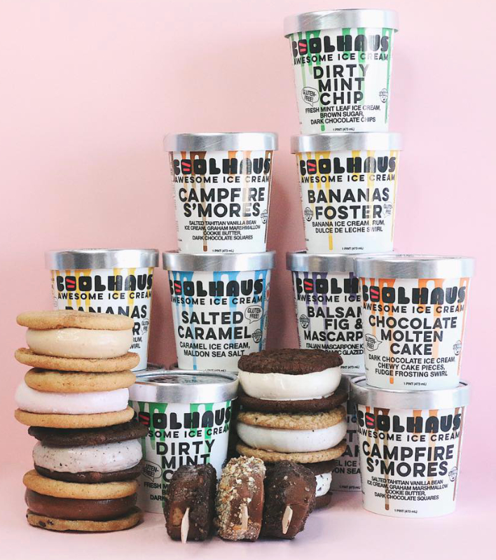Coolhaus ice cream products stack