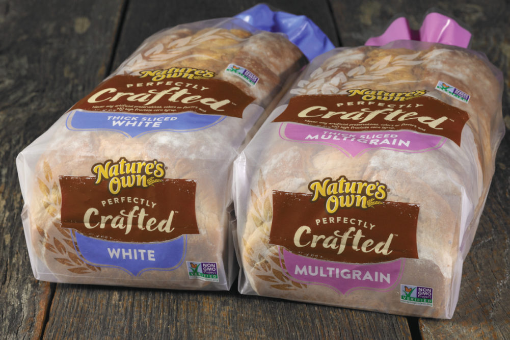 Nature's Own Perfectly Crafted Bread, Flowers Foods