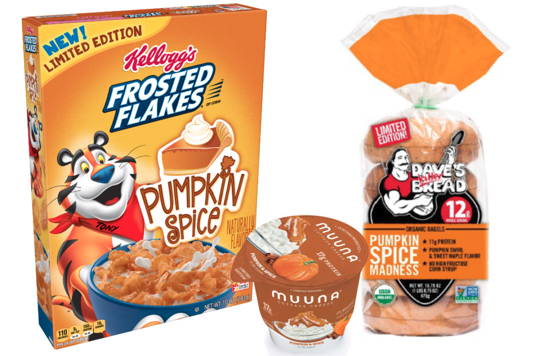 Pumpkin spice products