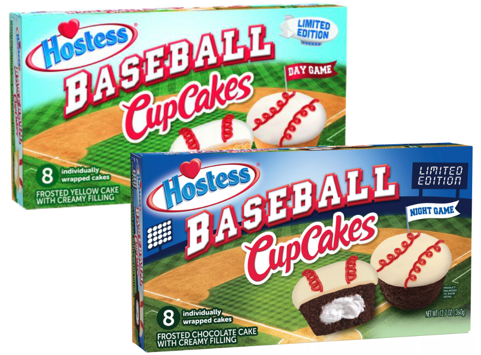 Hostess Baseball CupCakes