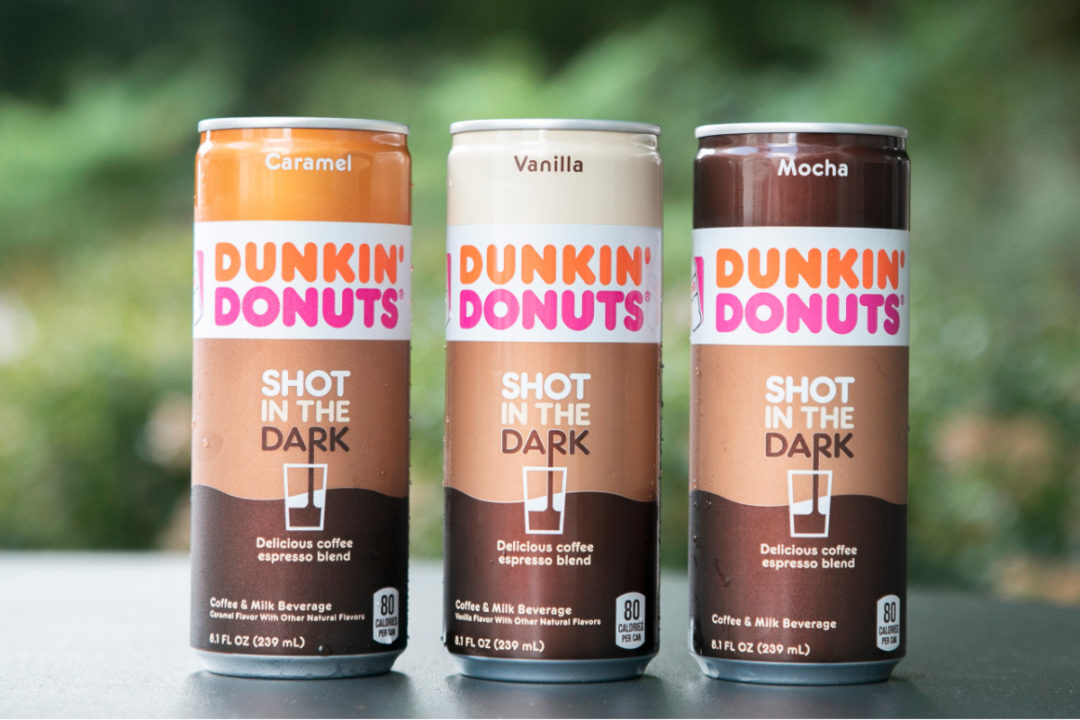 Dunkin' Donuts Shot in the Dark canned coffee espresso blend
