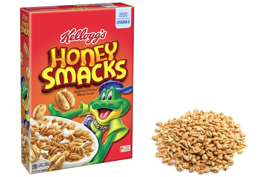 Kellogg Honey Smacks cereal