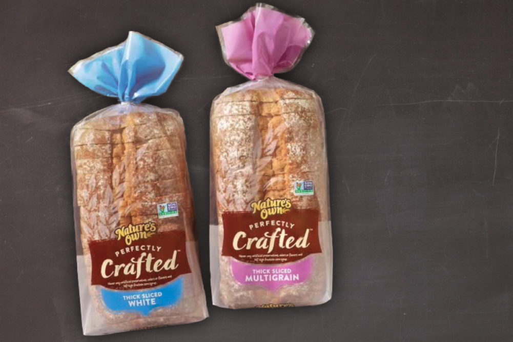 Natures Own Perfectly Crafted bread, Flowers Foods