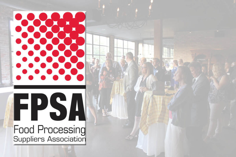 FPSA logo with event background