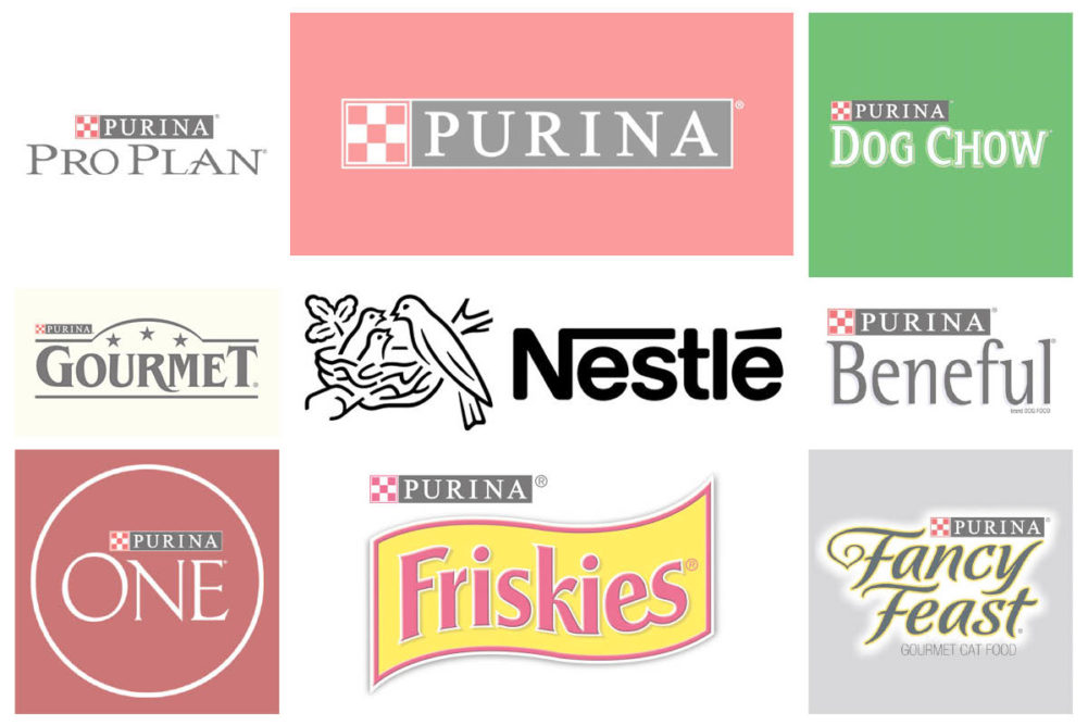 Nestlé Purina product lines