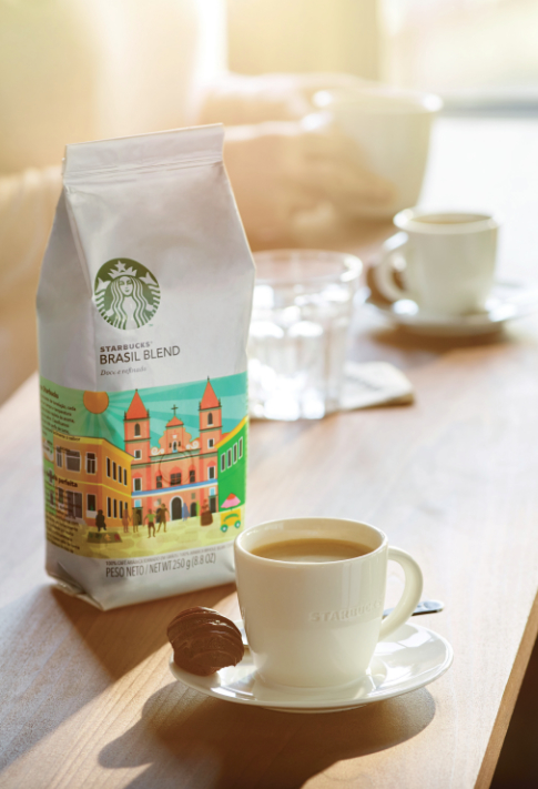 Starbucks Brasil blend coffee
