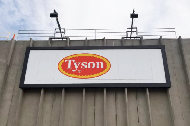 Tyson Foods plant in Pasco, Washington